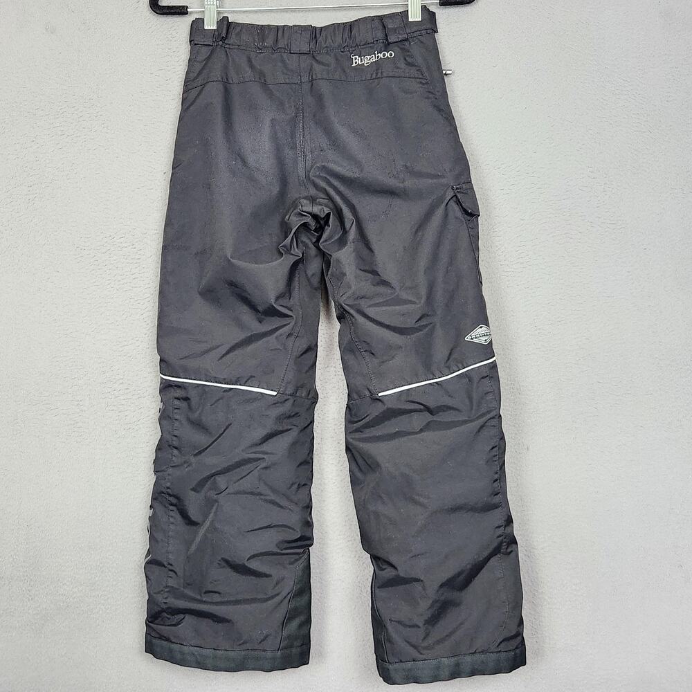 Columbia Bugaboo Snow Pants Youth Medium 10/12 Black Omni-Tech Omni-Heat - Picture 2 of 16